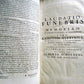 1722 2 VOLUMES Commentary on Isaiah by C.Vitringa antique FOLIOS VELLUM w/ MAP