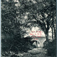 CEDAR FALLS IA ARCH BRIDGE MAIN & 24th STREET ANTIQUE POSTCARD