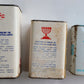 LOT of 3 VINTAGE JEWISH TZEDAKAH donation BOXES JUDAICA made in USA AMERICANA