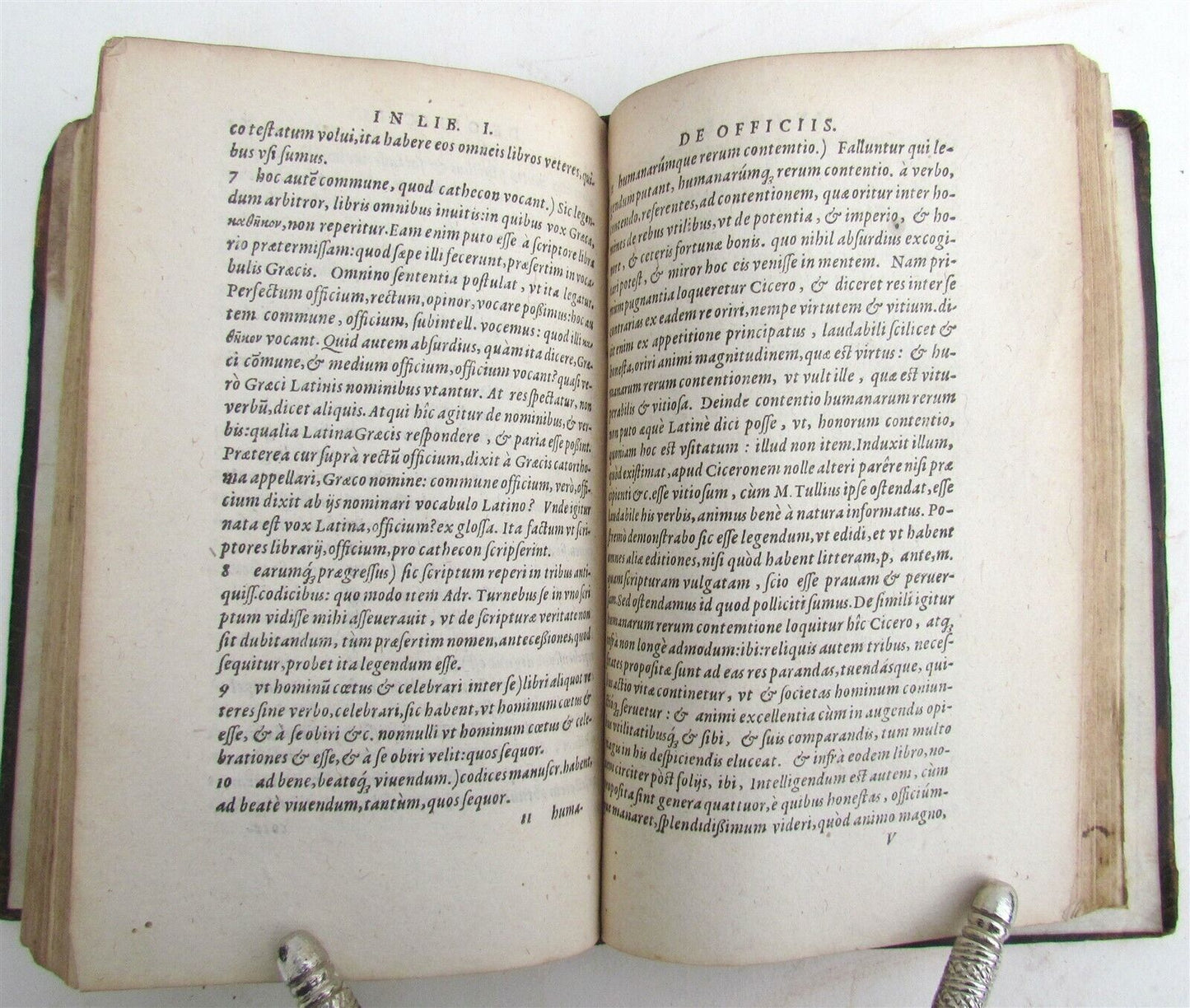 1581 CICERO PHILOSOPHICORUM 16th CENTURY Ciceronis