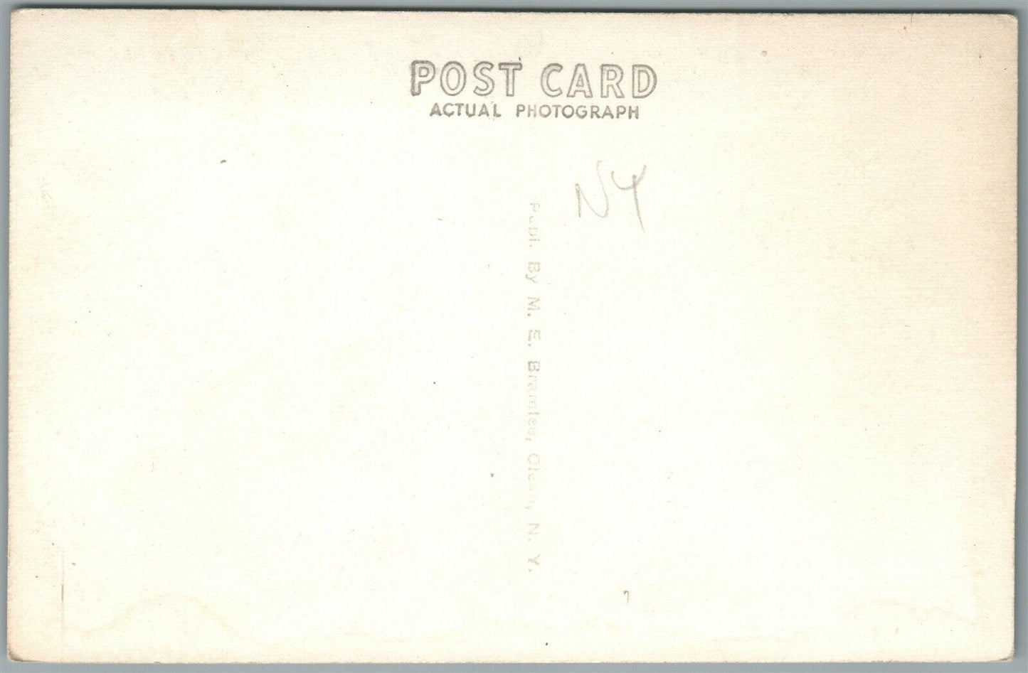 CUBA LAKE NY REFRESHING SPRING WATER VINTAGE REAL PHOTO POSTCARD RPPC