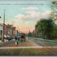 MIDDLETOWN CT MAIN STREET LOOKING SOUTH ANTIQUE POSTCARD