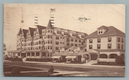 ASBURY PARK NJ COLUMBIA HOTEL 1939 VINTAGE POSTCARD