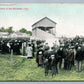 BOURBON IND 10,000 PEOPLE AT FAIR 1910 ANTIQUE POSTCARD