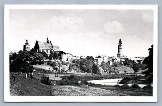 BIESZ Z NAD ROPY POLAND WIDOK OGOLNY VINTAGE REAL PHOTO POSTCARD RPPC