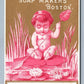 BOSTON MA JAMES DAVIS & SON SOAP MAKERS VICTORIAN TRADE CARD