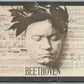 COMPOSER BEETHOVEN DEATH MASK ANTIQUE REAL PHOTO POSTCARD RPPC