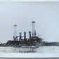 ANTIQUE RPPC REAL PHOTO POSTCARD USS GEORGIA SHIP