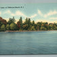 CLIFFWOOD BEACH NJ SUNSET LAKE VINTAGE POSTCARD