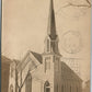 ARENDSVILLE PA CHURCH ANTIQUE REAL PHOTO POSTCARD RPPC