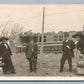 DESTROYED BUILDING ANTIQUE REAL PHOTO POSTCARD RPPC