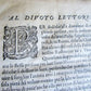 1607 DISCORSI DEL P.GREGORIO MASTRILLI DELLA COMPAGNIA DI GIESU antique VELLUM