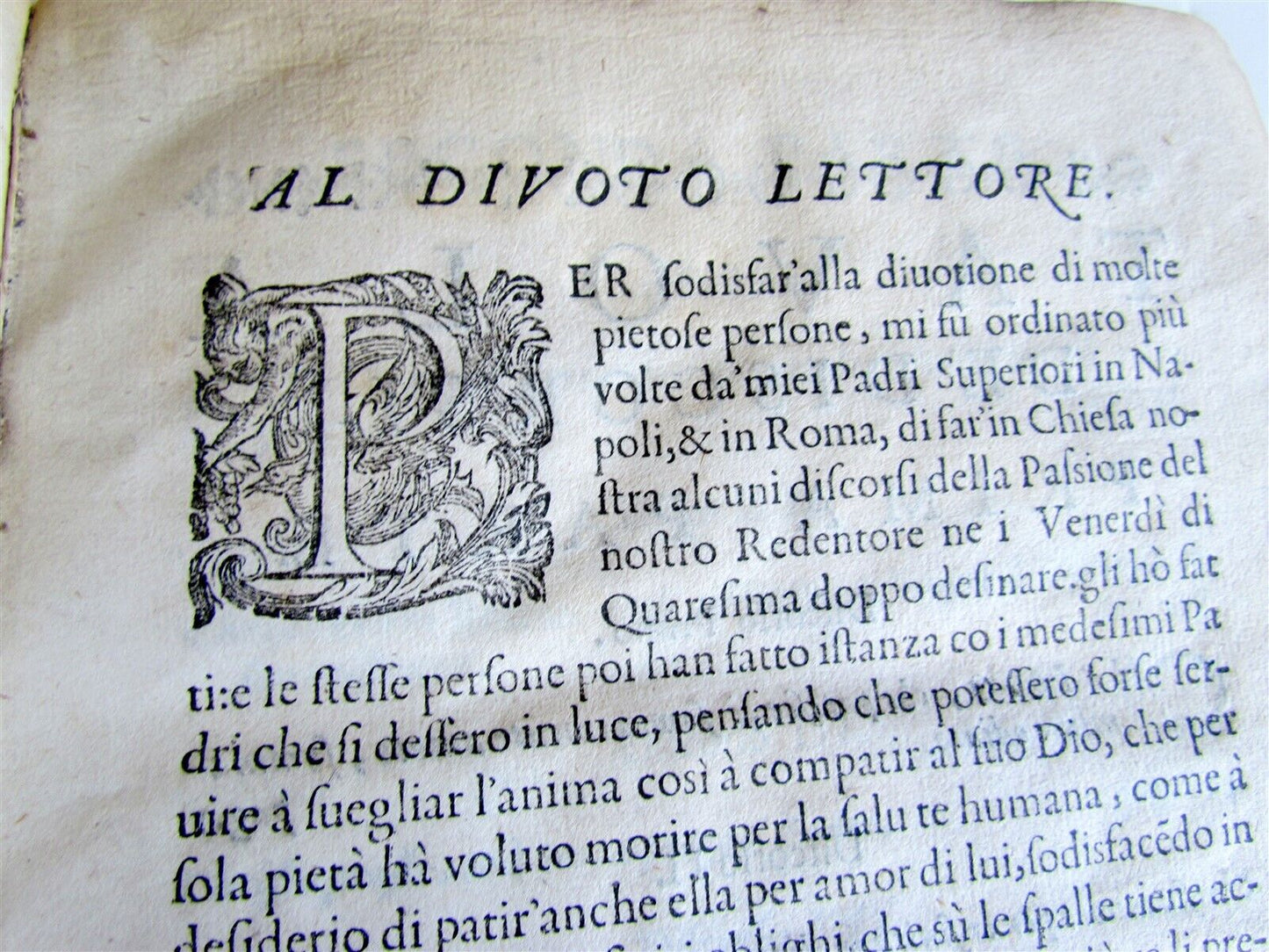 1607 DISCORSI DEL P.GREGORIO MASTRILLI DELLA COMPAGNIA DI GIESU antique VELLUM