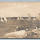 YACHTS RACING ANTIQUE REAL PHOTO POSTCARD RPPC