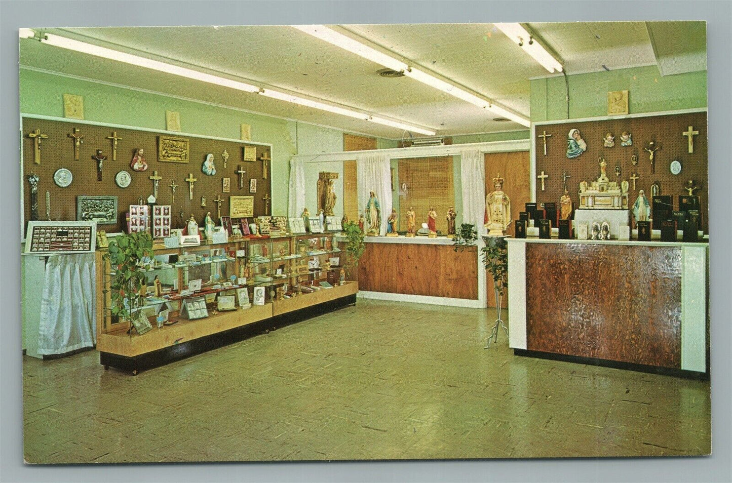 NEPTUNE NJ JAMES HURLEY & SONS RELIGIOUS ARTICLES & CARDS SHOP VINTAGE POSTCARD