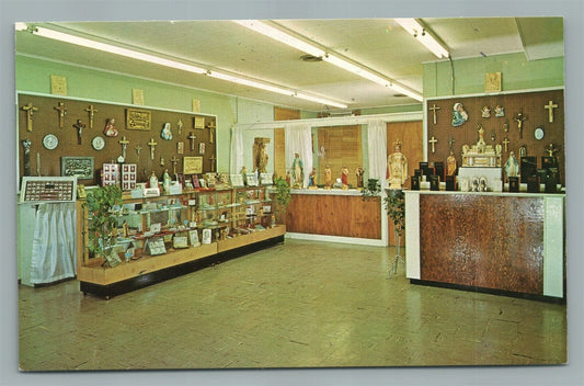NEPTUNE NJ JAMES HURLEY & SONS RELIGIOUS ARTICLES & CARDS SHOP VINTAGE POSTCARD