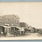 MORRIL KS MAIN STREET ANTIQUE REAL PHOTO POSTCARD RPPC