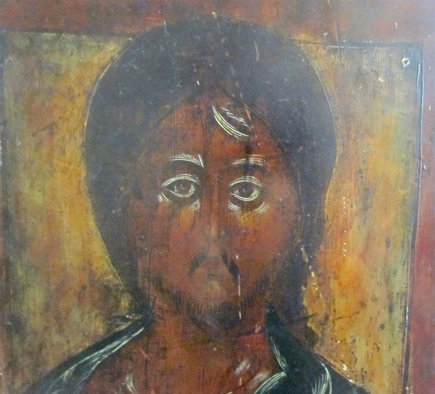 RUSSIAN ICON of JESUS antique