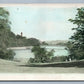 CINCINNATI OH EDEN PARK RESERVOIR HAND COLORED ANTIQUE REAL PHOTO POSTCARD RPPC