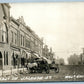 WEST UNITY OH JACKSON STREET ANTIQUE REAL PHOTO POSTCARD RPPC