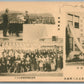JAPAN MILITARY HOSPITAL & AIR DEFENSE EXERCISES ANTIQUE JAPANESE POSTCARD