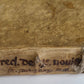 1596 PREDICHE SOPRA I QUATTRO NOVISSIMI antique 16th CENTURY VELLUM BINDING 16 c