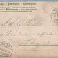 ZEITHAIN GERMANY MILITARY CAMP UNDIVIDED ANTIQUE POSTCARD