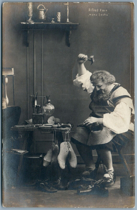 SHOEMAKER VINTAGE REAL PHOTO POSTCARD RPPC