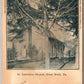 GREAT BEND PA ST.LAWRENCE CHURCH 1907 UNDIVIDED ANTIQUE POSTCARD