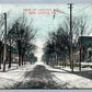 NEW CASTLE PA LINCOLN AVENUE ANTIQUE POSTCARD