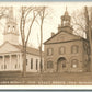 WISCASSET ME COURT HOUSE VINTAGE REAL PHOTO POSTCARD RPPC