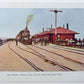 VINTAGE POSTCARD MIDLAKE RAIROAD STATION LUCIN CUT-OFF GREAT SALT LAKE UTAH