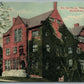 MIDDLETOWN CT PHI PSI HOUSE WESLEYAN COLLEGE ANTIQUE POSTCARD
