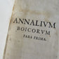 1626 HISTORY of BAVARIA by Andreas Brunner antique Vol. I BLINDTOOLED PIGSKIN