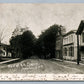 MANNSVILLE NY R.R. STREET ANTIQUE POSTCARD