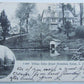 VINTAGE UNDIVIDED POSTCARD WILLIAM CULLEN BRYANT HOMESTEAD ROSLYN LONG ISLAND NY