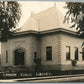 LONDON OH PUBLIC LIBRARY VINTAGE REAL PHOTO POSTCARD RPPC