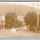 ASHLAND PA THIRD STREET ANTIQUE REAL PHOTO POSTCARD RPPC