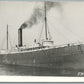 STEAMSHIP ESSEX VINTAGE REAL PHOTO POSTCARD RPPC