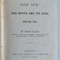 1852 OUR SUE: HER MOTTO and ITS USES by UNCLE FRANK antique AMERICAN