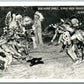 INDIAN DOG FEAST DANCE STAND ROCK CEREMONIAL VINTAGE REAL PHOTO POSTCARD RPPC