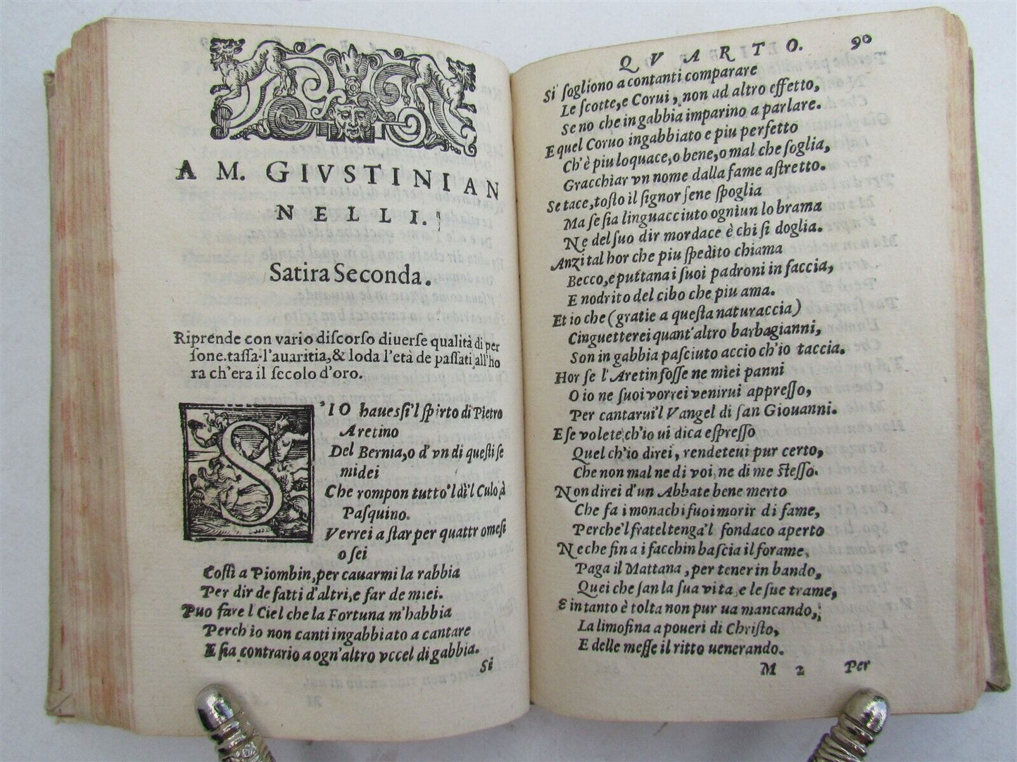 1583 POETRY by LUDOVICO ARIOSTO & others vellum bound 16th CENTURY RARE