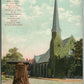 TRENTON NJ BAPTIST CHURCH ANTIQUE POSTCARD