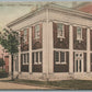 FLEMINGTON NJ PUBLIC LIBRARY ANTIQUE POSTCARD