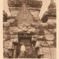 INDONESIA JAVA BOROBODUR BUDDHIST TEMPLE VINTAGE POSTCARD