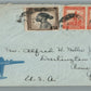 BELGIAN CONGO to USA PAR AVIAN VINTAGE COVER w/ STAMPS