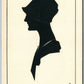 ATLANTIC CITY NJ SOUVENIR SILHOETTE ANTIQUE CARD by SHAPIRO