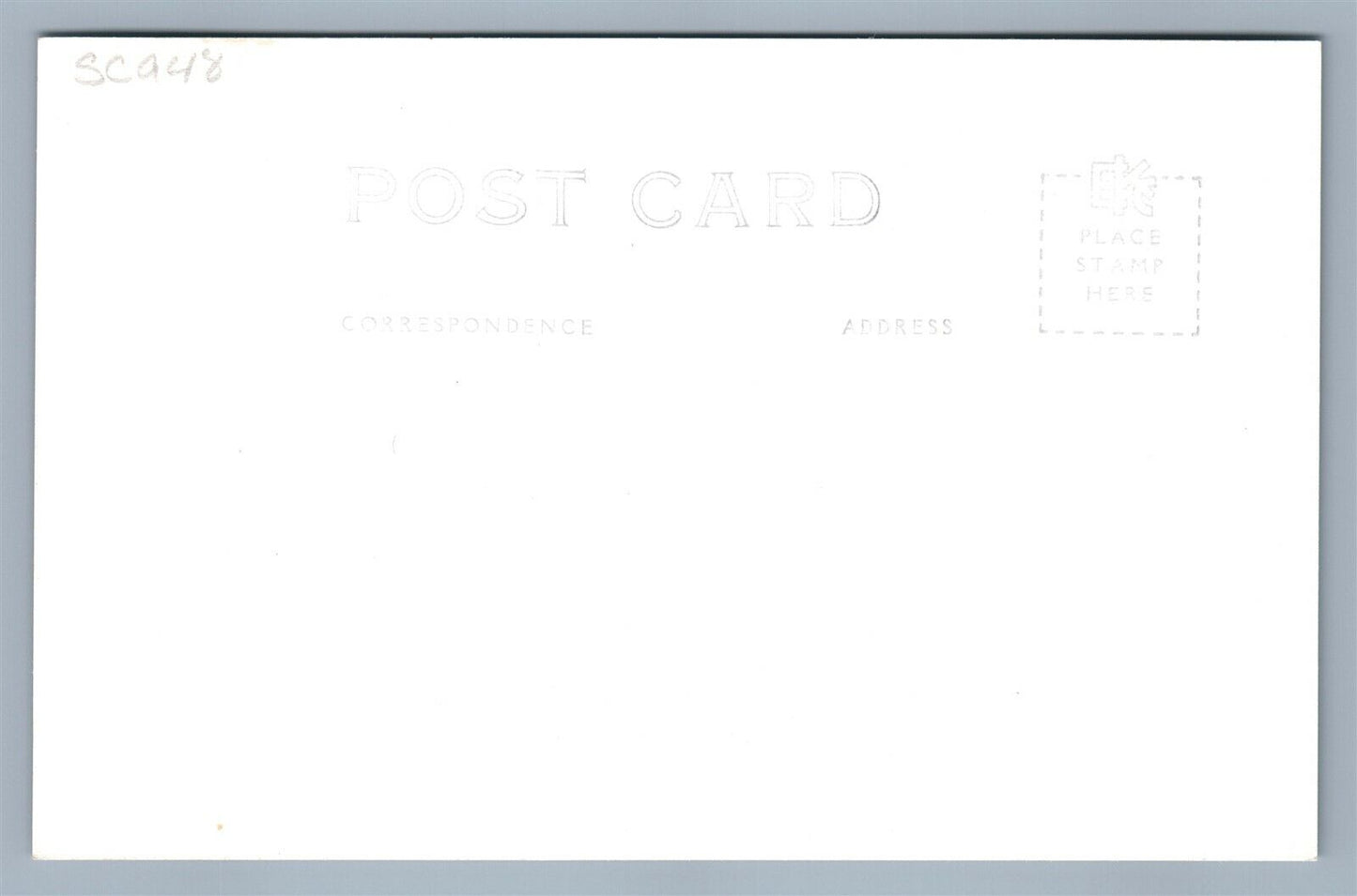 HYDE PARK NY ROOSEVELT LIBRARY VINTAGE REAL PHOTO POSTCARD RPPC