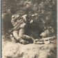 WWI ERA SOLDIER'S DEAD BODY ANTIQUE REAL PHOTO POSTCARD RPPC