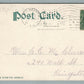 LONG BRANCH NJ BEACH & BLUFF ANTIQUE POSTCARD